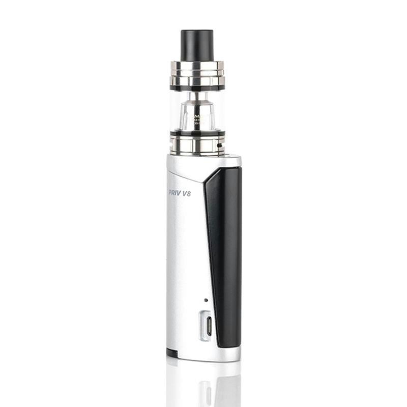 Smok Priv V8 Starter Kit - Silver/black