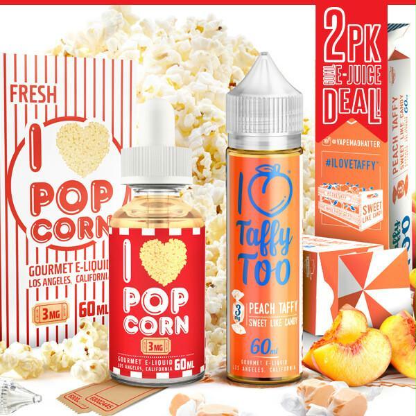 I Love Popcorn & Taffy Bundle